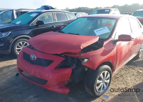 2010 Toyota Corolla Le from USA, damaged, VIN JTDBU4EEXAJ079441